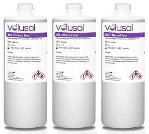 Non-Toxic, Clean-Burning Bio Ethanol Fuel Bottles for Using with Indoor/Outdoor table Top Fireplaces