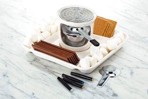 Chicago Metallic Smore Maker with Ceramic Burner & Food Tray