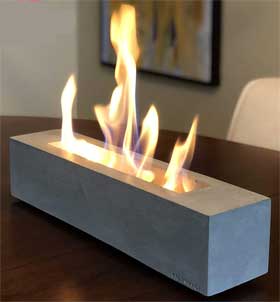 Colsen Rectangular Concrete Fire Bowl