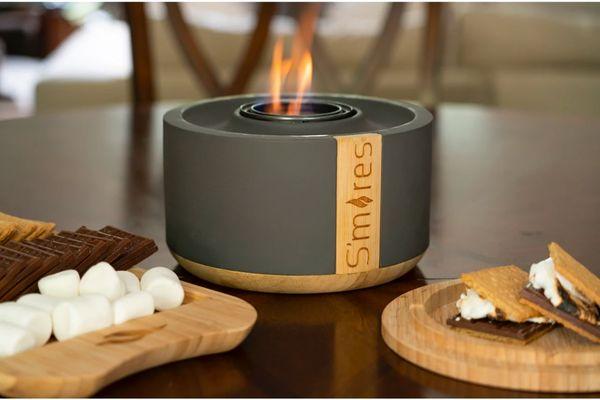 Making Smores at Home with a S'mores Making Kit