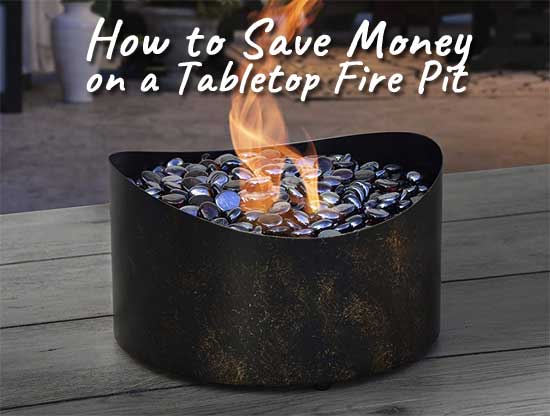Bond Tabletop Propane Fire Pit Use, Glass Beads For Fire Pit Table